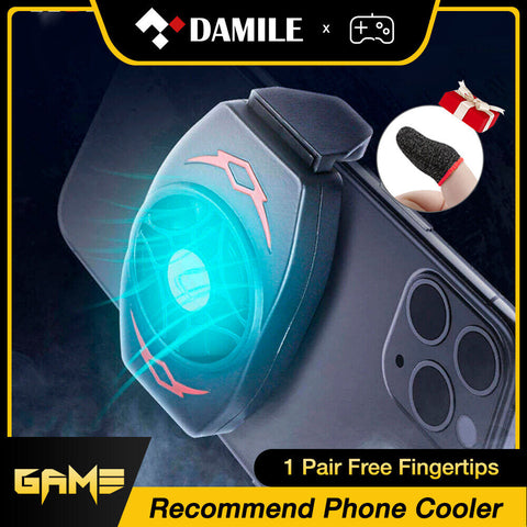 DAMILE R1 Universal Portable Mobile Phone Cooler for Cooling Phone Gaming Radiator Processor