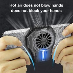 MEMO L01 Mobile Radiator Phone Cooling Fan Case Cold Wind Handle Fan for PUGB Mobile Cooler Mobile Cooling Fan Cas