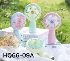HQ66-23B Light Hand fan with mobile stand